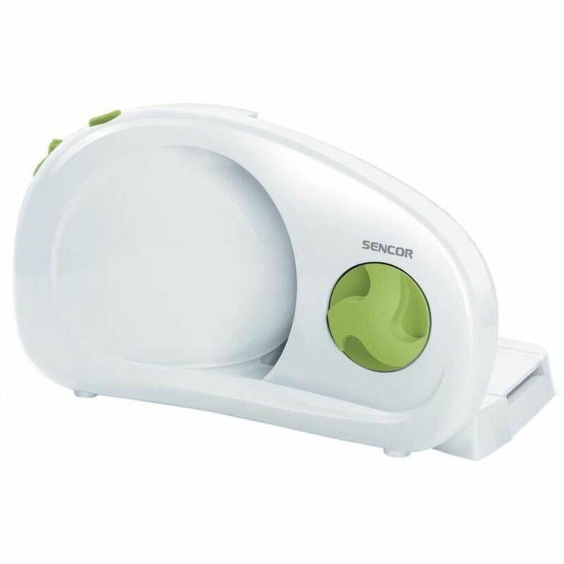 Sencor|Máquina de Cortar Fiambre Sencor SFS 1001GR Branco Verde 100 W