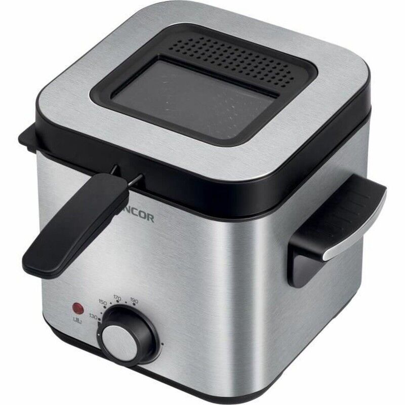 Sencor|Fritadeira de Ar Sencor SFR 6200SS Preto 900 W 1,5 L Sencor|Fritadeira de Ar Sencor SFR 6200SS Preto 900 W 1,5 L