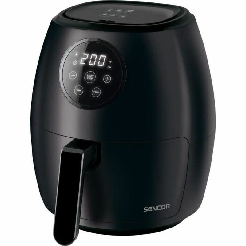 Sencor|Fritadeira de Ar Sencor SFR 5030BK Preto 1300 W 3,5 L Sencor|Fritadeira de Ar Sencor SFR 5030BK Preto 1300 W 3,5 L