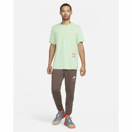 Camisola de Manga Curta Homem Nike Dri-FIT Verde Claro