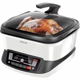 N'oveen|Fritadeira de Ar N'oveen AF770 Preto Prateado 1700 W 6,5 L