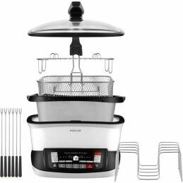 Sencor|Fritadeira de Ar Sencor SFR 9400WH Branco 1800 W 4,8 L