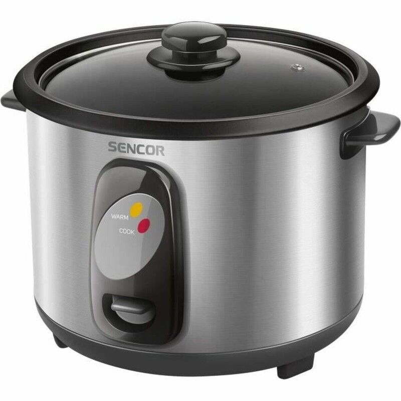 Sencor|Panela de Arroz Sencor SRM 1000SS Aço inoxidável 400 W 1 L Sencor|Panela de Arroz Sencor SRM 1000SS Aço inoxidável 400 W 1 L