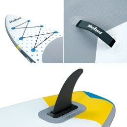 Rebel|Prancha de Paddle Surf Insuflável com Acessórios Rebel RBA-4500-WH Branco