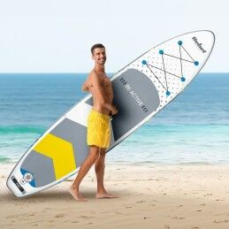 Rebel|Prancha de Paddle Surf Insuflável com Acessórios Rebel RBA-4500-WH Branco