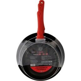 Quid|Conjunto de Frigideiras Quid Tokio Vermelho Metal (3 pcs)