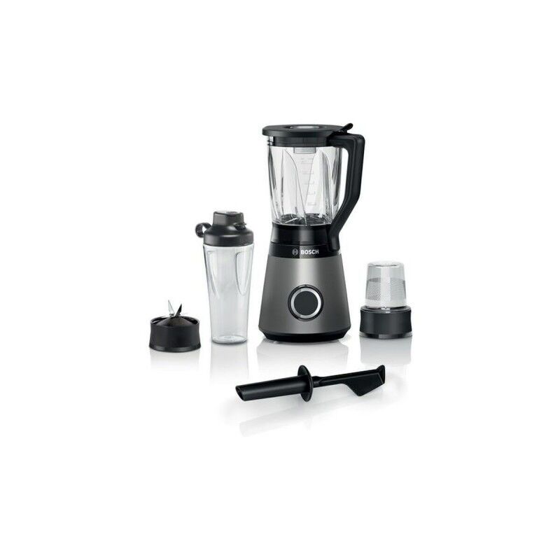BOSCH|Batedora de Copo BOSCH MMB6177S 1200 W Preto Preto/Prateado Prateado 1,5 L BOSCH|Batedora de Copo BOSCH MMB6177S 1200 W Preto Preto/Prateado Prateado 1,5 L