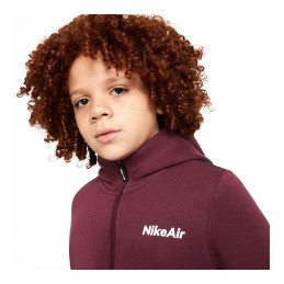 Casaco de Desporto Infantil Nike Air Grená