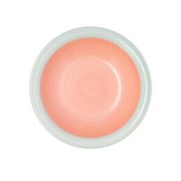 Quid|Prato Fundo Quid Kaleido Verde Coral Cerâmica Ø 21,5 cm (12 Unidades)