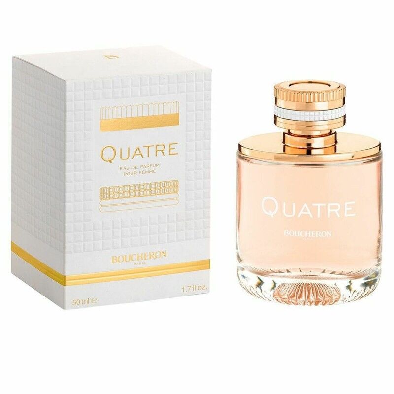 Boucheron|Perfume Mulher Boucheron Quatre pour Femme 50 ml Boucheron|Perfume Mulher Boucheron Quatre pour Femme 50 ml