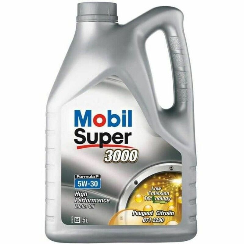 Mobil|Óleo de Motor para Automóveis Mobil Super 3000 Formula-P 5W30 5 L Mobil|Óleo de Motor para Automóveis Mobil Super 3000 Formula-P 5W30 5 L