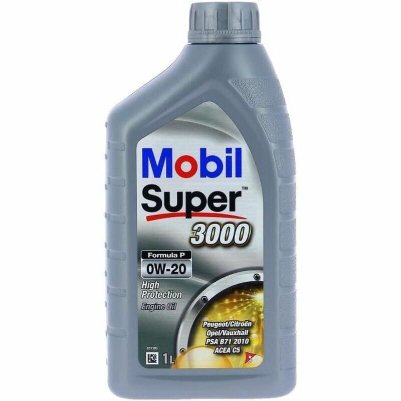 Mobil|Óleo de Motor para Automóveis Mobil S3000 0W20 Formula-P 0W20 1 L Mobil|Óleo de Motor para Automóveis Mobil S3000 0W20 Formula-P 0W20 1 L