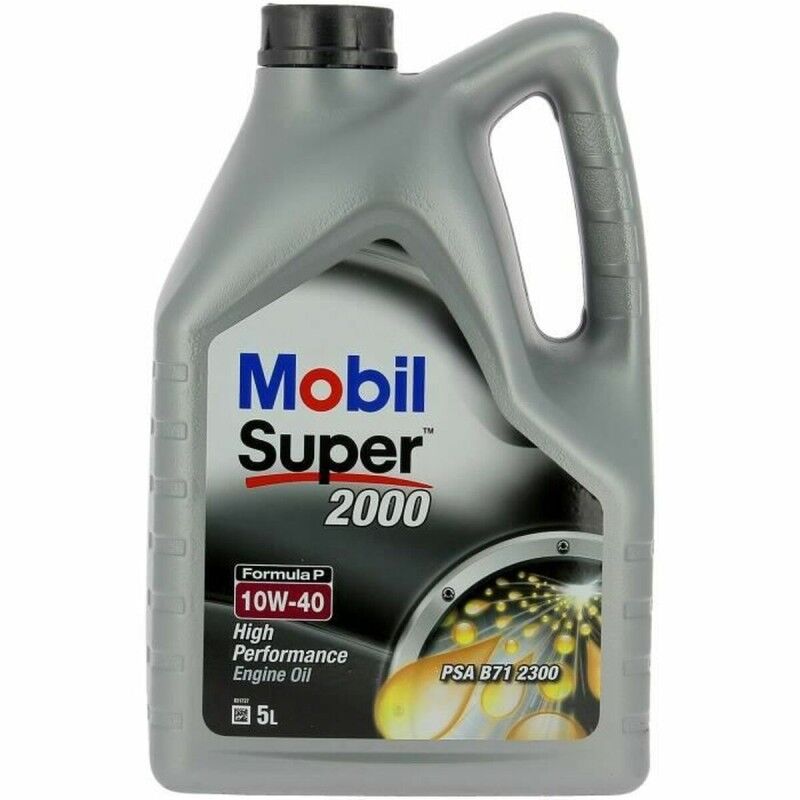 Mobil|Óleo de Motor para Automóveis Mobil S2000 10W40 Formula-P 10W40 5 L Mobil|Óleo de Motor para Automóveis Mobil S2000 10W40 Formula-P 10W40 5 L