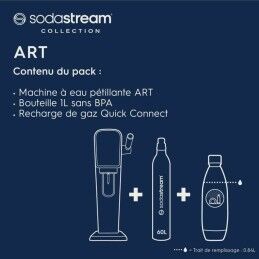 Sodastream|Máquina de soda sodastream ART Mandarine 1 L