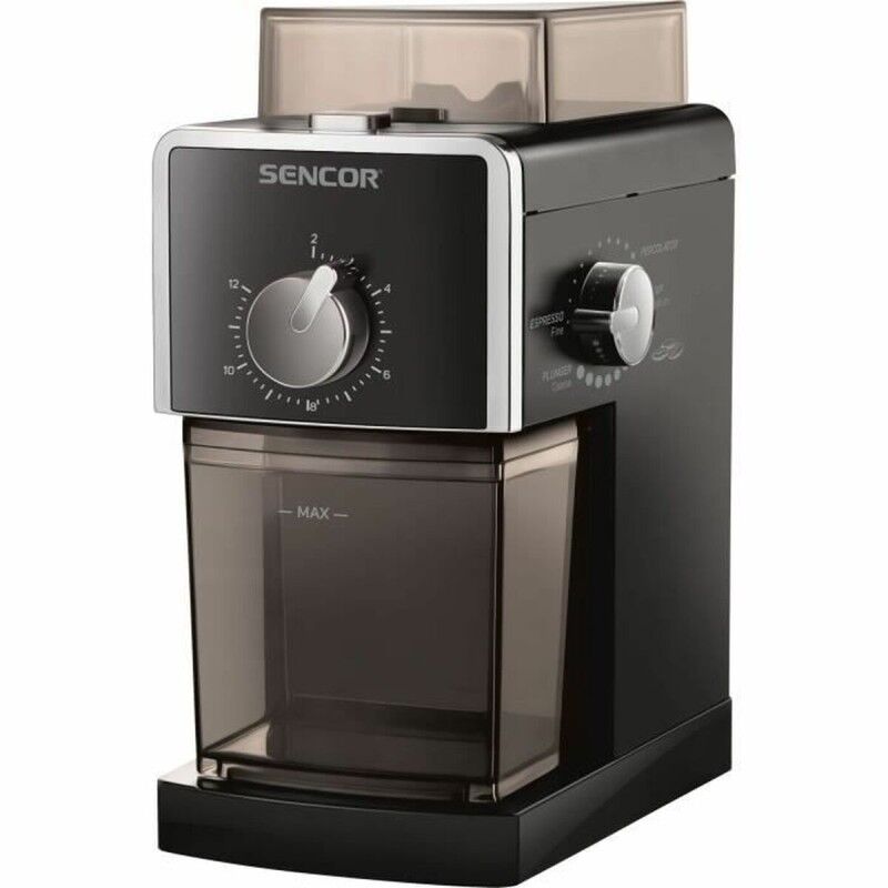 Sencor|Moedor de Café Sencor SCG 5050 BK Preto noir 110 W 180 g Sencor|Moedor de Café Sencor SCG 5050 BK Preto noir 110 W 180 g
