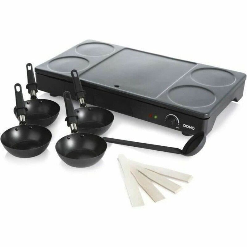 DOMO|Grill DOMO DO8712W noir 1000 W
