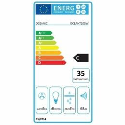 Oceanic|Extrator Convencional Oceanic OCEAHT205W Branco 205 m3/h
