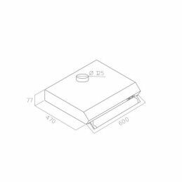 Oceanic|Extrator Convencional Oceanic OCEAHT205W Branco 205 m3/h