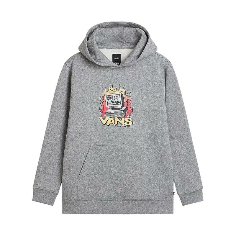 Vans|Polar com Capuz Criança Vans Digital Repair PO VN000JBK02F1 Cinzento