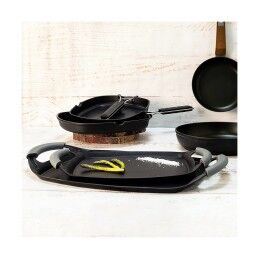 Quid|Assadeira Quid Ebano Preto Metal Silicone (47 x 29 cm)