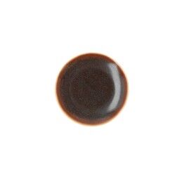 Ariane|Prato de Jantar Ariane Decor Castanho Cerâmica Ø 15 cm (24 Unidades)