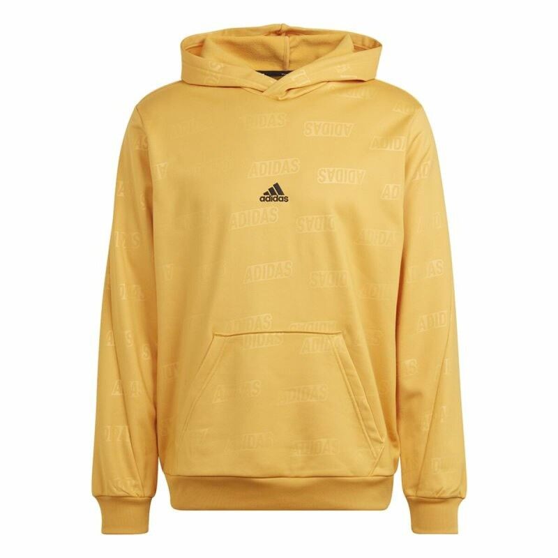 Adidas|Polar com Capuz Homem Adidas Bl Hd Q4 Amarelo Adidas|Polar com Capuz Homem Adidas Bl Hd Q4 Amarelo