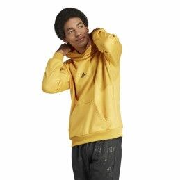 Adidas|Polar com Capuz Homem Adidas Bl Hd Q4 Amarelo