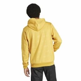 Adidas|Polar com Capuz Homem Adidas Bl Hd Q4 Amarelo