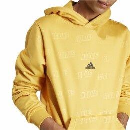 Adidas|Polar com Capuz Homem Adidas Bl Hd Q4 Amarelo