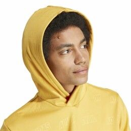 Adidas|Polar com Capuz Homem Adidas Bl Hd Q4 Amarelo