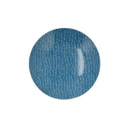 Ariane|Prato Fundo Ariane Coupe Ripple Cerâmica Azul (20 cm) (6 Unidades)