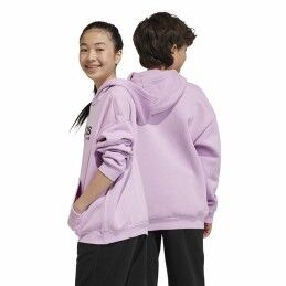 Adidas|Camisola com Capuz Menina Adidas All Szn Hd Cor de Rosa