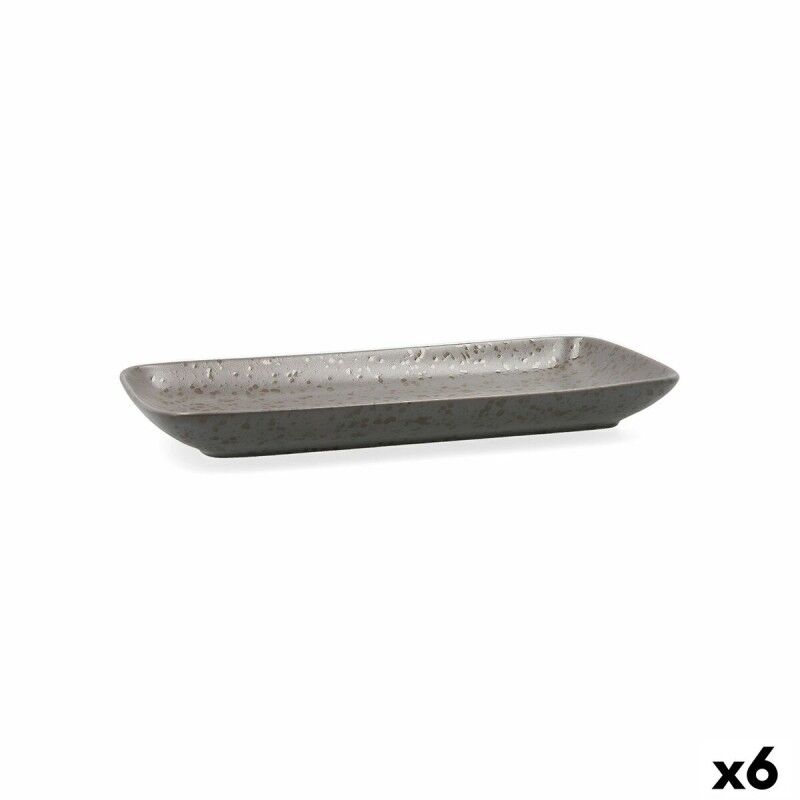 Ariane|Recipiente de Cozinha Ariane Oxide Cerâmica Cinzento (28 x 14 cm) (6 Unidades) Ariane|Recipiente de Cozinha Ariane Oxide Cerâmica Cinzento (28 x 14 cm) (6 Unidades)