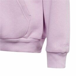 Adidas|Camisola com Capuz Menina Adidas All Szn Hd Cor de Rosa