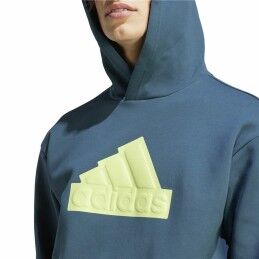 Adidas|Polar com Capuz Homem Adidas Fi Bos Hd Azul