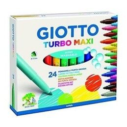 Giotto|Rotuladores Giotto Turbo Maxi Multicolor (5 Unidades)