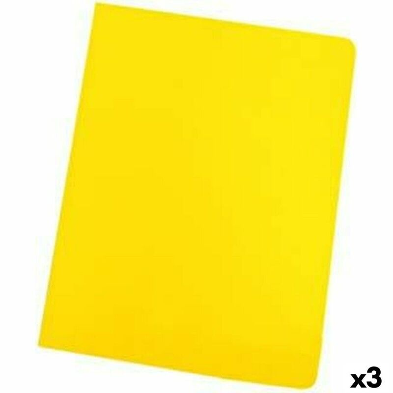Elba|Portadocumentos Elba NA Amarelo A4 50 Peças (3 Unidades) Elba|Portadocumentos Elba NA Amarelo A4 50 Peças (3 Unidades)