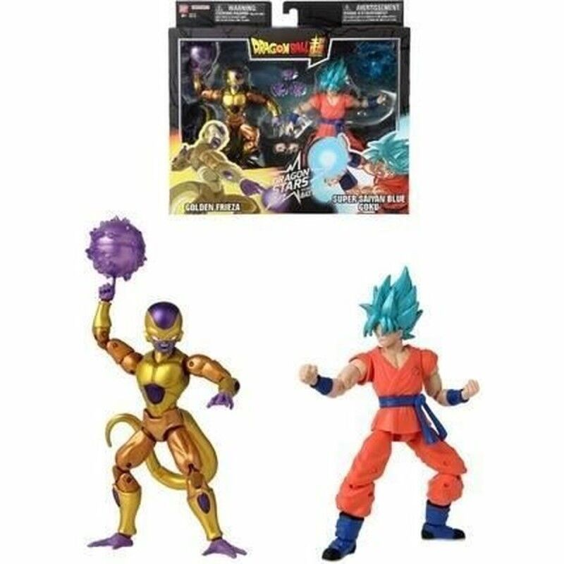 Dragon Ball|Figuras de Ação Dragon Ball Super Dragon Stars: Golden Frieza vs Super Saiyan Blue Goku 17 cm Dragon Ball|Figuras de Ação Dragon Ball Super Dragon Stars: Golden Frieza vs Super Saiyan Blue Goku 17 cm