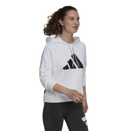 Polar com Capuz Mulher Adidas Sportswear Future Icons Branco