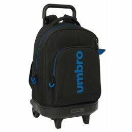 BlackFit8|Mochila Escolar com Rodas 905 BlackFit8 M313G Azul 32 x 42 x 15 cm