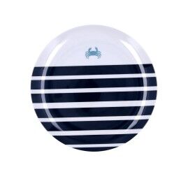 Quid|Prato de Jantar Quid Atlantic Multicolor Bioplástico 25 cm (12 Unidades)
