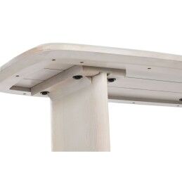 Home ESPRIT|Mesa de apoio Home ESPRIT Branco 152 x 45 x 76 cm