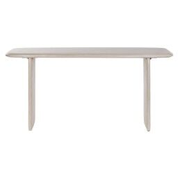 Home ESPRIT|Mesa de apoio Home ESPRIT Branco 152 x 45 x 76 cm