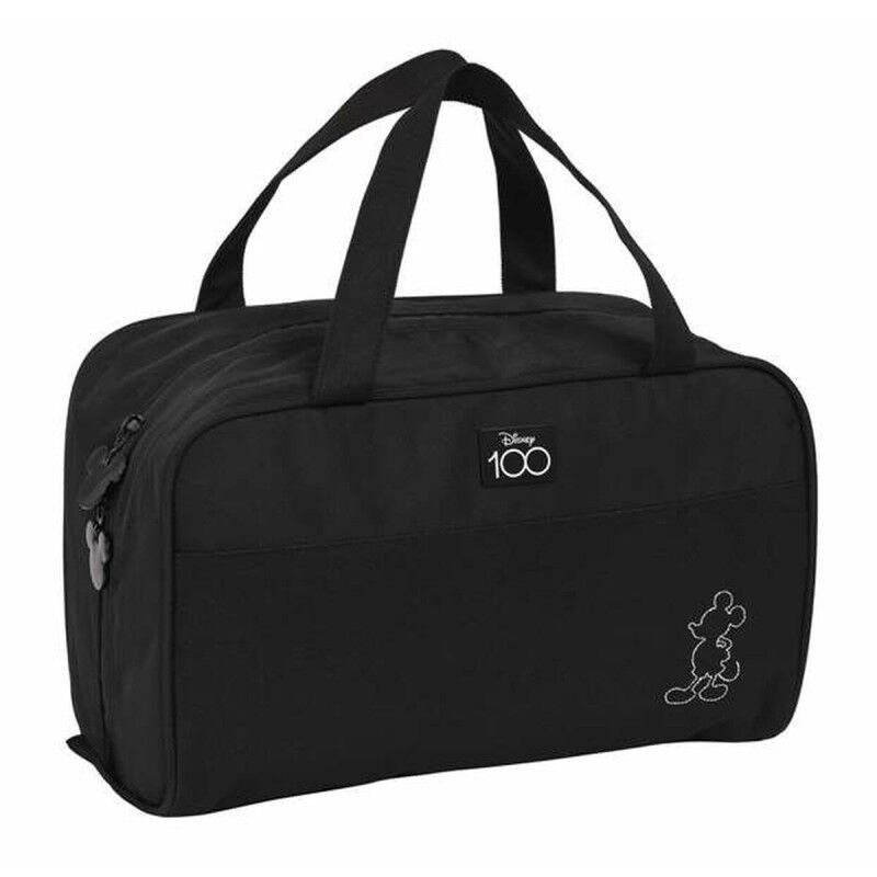 Mickey Mouse|Nécessaire Escolar Mickey Mouse Preto 31 x 14 x 19 cm Mickey Mouse|Nécessaire Escolar Mickey Mouse Preto 31 x 14 x 19 cm