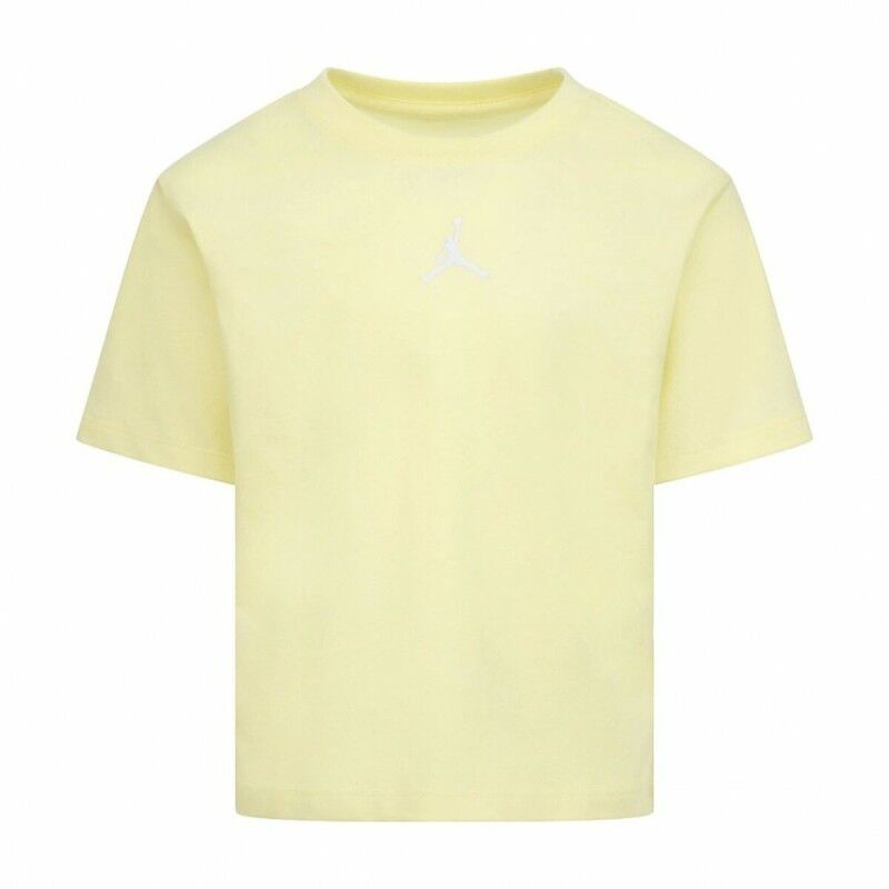 Nike|Camisola de Manga Curta Infantil Nike JDG JORDAN ESSENTIALS 45A770 N2R Amarelo Nike|Camisola de Manga Curta Infantil Nike JDG JORDAN ESSENTIALS 45A770 N2R Amarelo