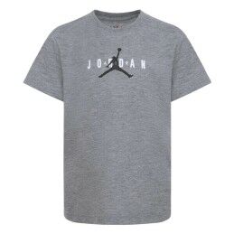 Nike|Camisola de Manga Curta Infantil Nike Cinzento