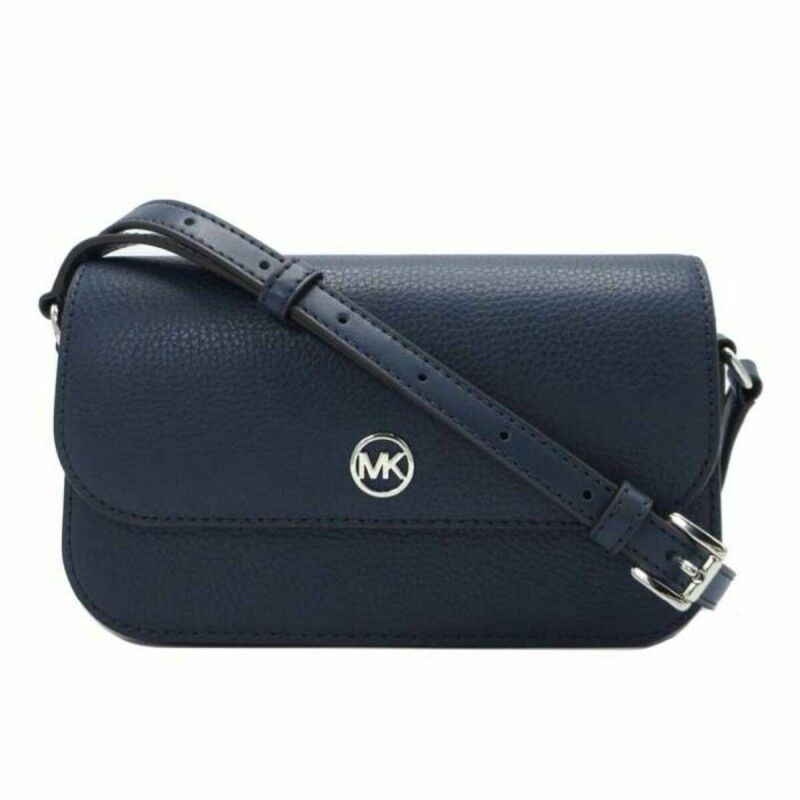 Michael Kors|Mala a Tiracolo Michael Kors 35F4STVC1L-NAVY Azul 21 x 14 x 4,5 cm Michael Kors|Mala a Tiracolo Michael Kors 35F4STVC1L-NAVY Azul 21 x 14 x 4,5 cm