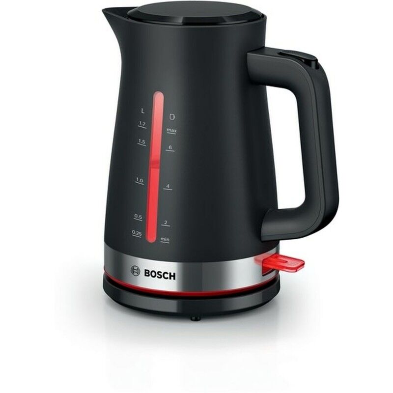 BOSCH|Chaleira BOSCH TWK4M223 Preto Plástico 2400 W 1,7 L BOSCH|Chaleira BOSCH TWK4M223 Preto Plástico 2400 W 1,7 L