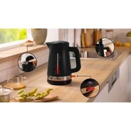 BOSCH|Chaleira BOSCH TWK4M223 Preto Plástico 2400 W 1,7 L