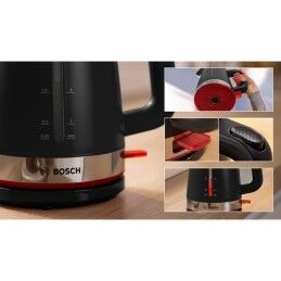 BOSCH|Chaleira BOSCH TWK4M223 Preto Plástico 2400 W 1,7 L